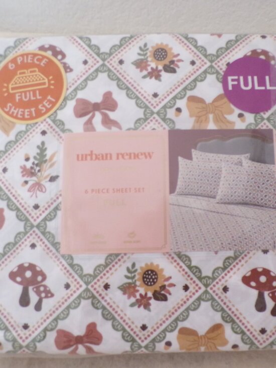 Urban renew Other - Bedding Full Sheet Set Urban Renew 6-Piece Super Soft NEW